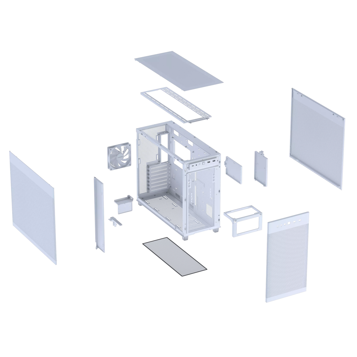 Gehause ASUS PRIME AP303 MESH WHITE (90DC00V3-B39000) - Foto 5