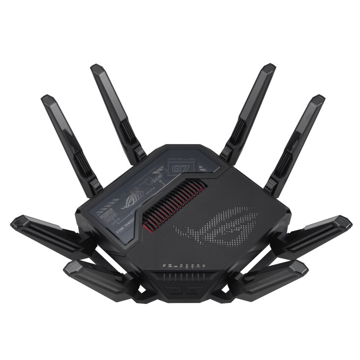 Wi-Fi rūteris (maršrutētājs) ASUS ROG Rapture GT-BE98 Gigabit Ethernet Quad-band (90IG08F0-MO9A0V) - foto 3