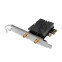 Wi-Fi, Bluetooth adapteris ASUS PCE BE92BT Wi-Fi 7 Bluetooth Black (90IG09G0-MO0B00) - foto 3