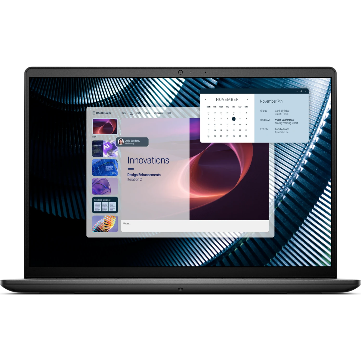 Laptop Dell Pro 14 Essential PV14250 14" Core 5 120U 16GB 512GB Intel Graphics W11P Black (4WX0H)