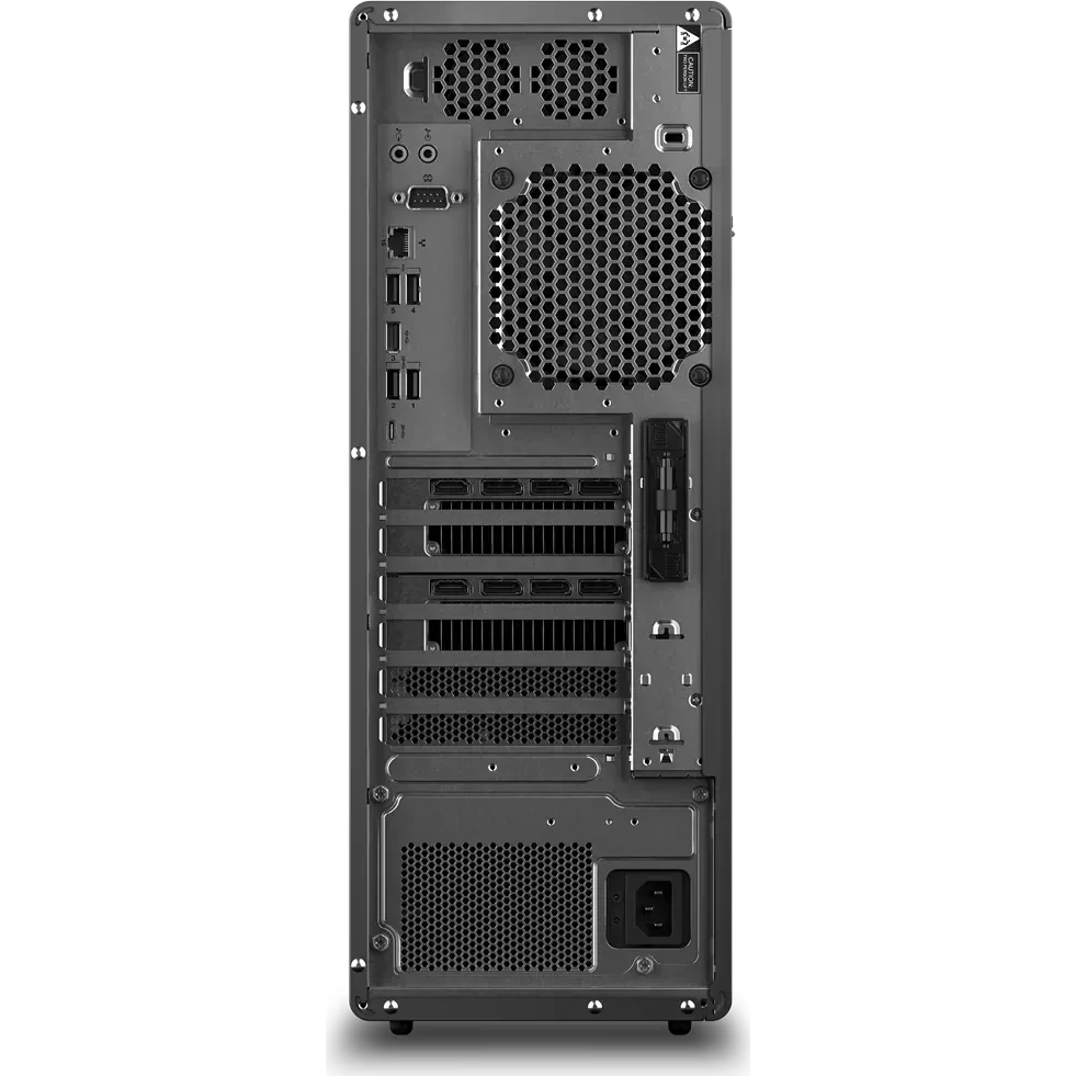 Personālais dators Lenovo ThinkStation P5 Xeon w3-2525 32GB 1TB RTX PRO 4000 24GB W11P Gray (30GA00AQGE) - foto 3