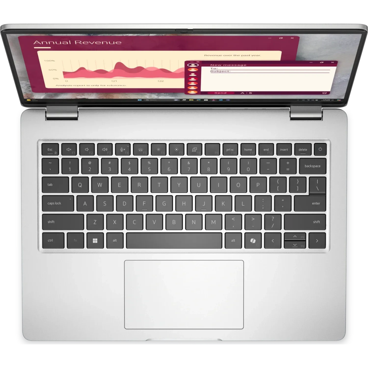 Portatīvais dators Dell Pro 14 PC14250 14" Core Ultra 7 255U 16GB 512GB Intel Graphics W11P Silver (P8K0D) - P8K0D  - foto 9