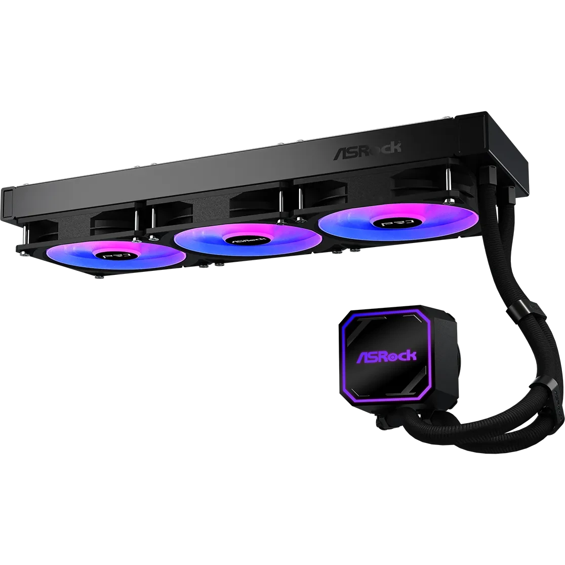 Procesoru dzesētājs Asus Pro 360 ARGB Black (90-APRA36-BAAGA6) - foto 6