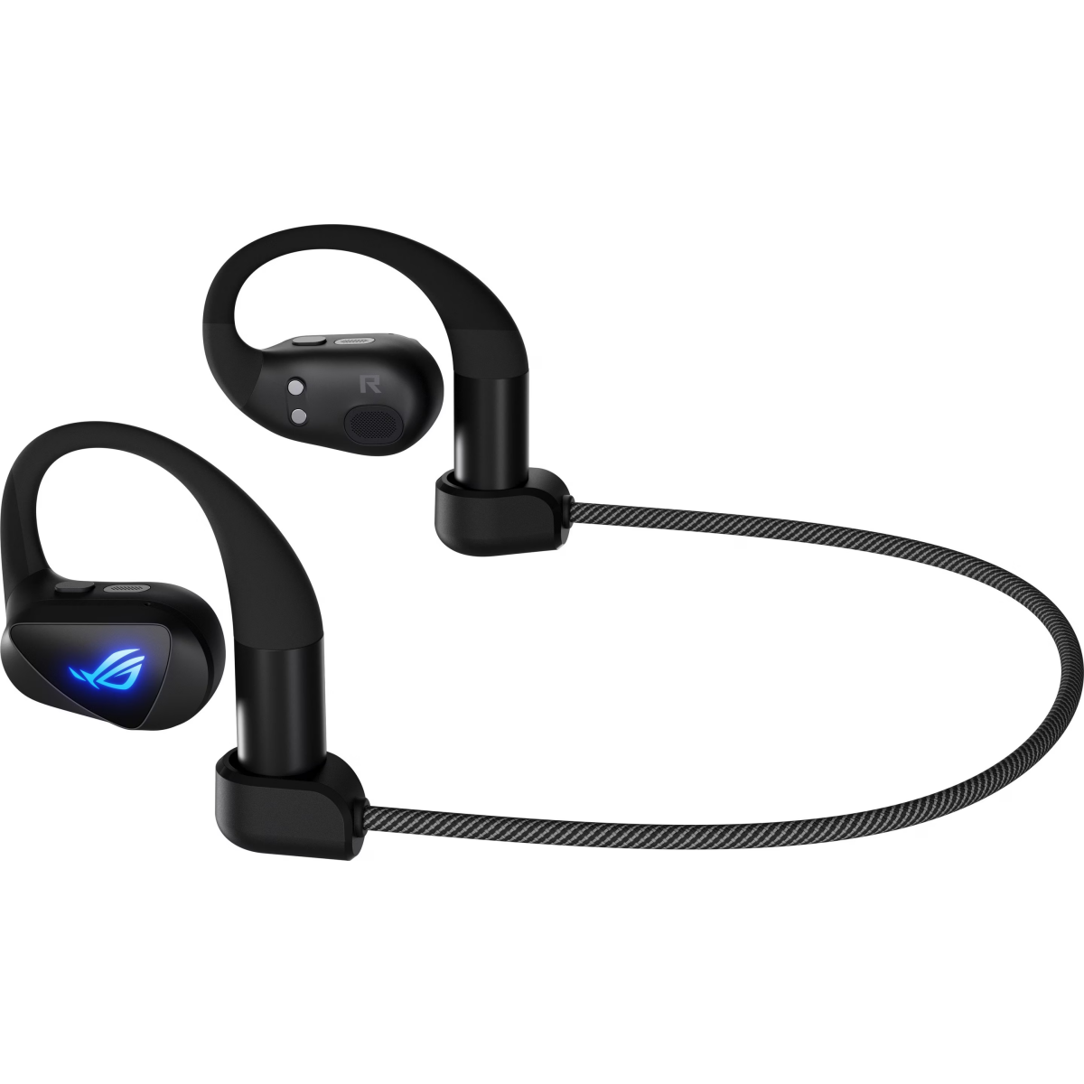 Austiņas ASUS ROG Cetra Open Wireless Gaming Black (90YH0450-BTUA00) - foto 2