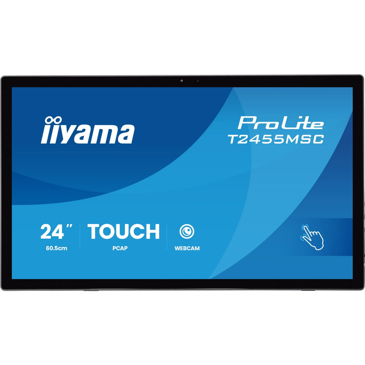 Monitors iiyama ProLite T2455MSC-B2, 23.8" Black