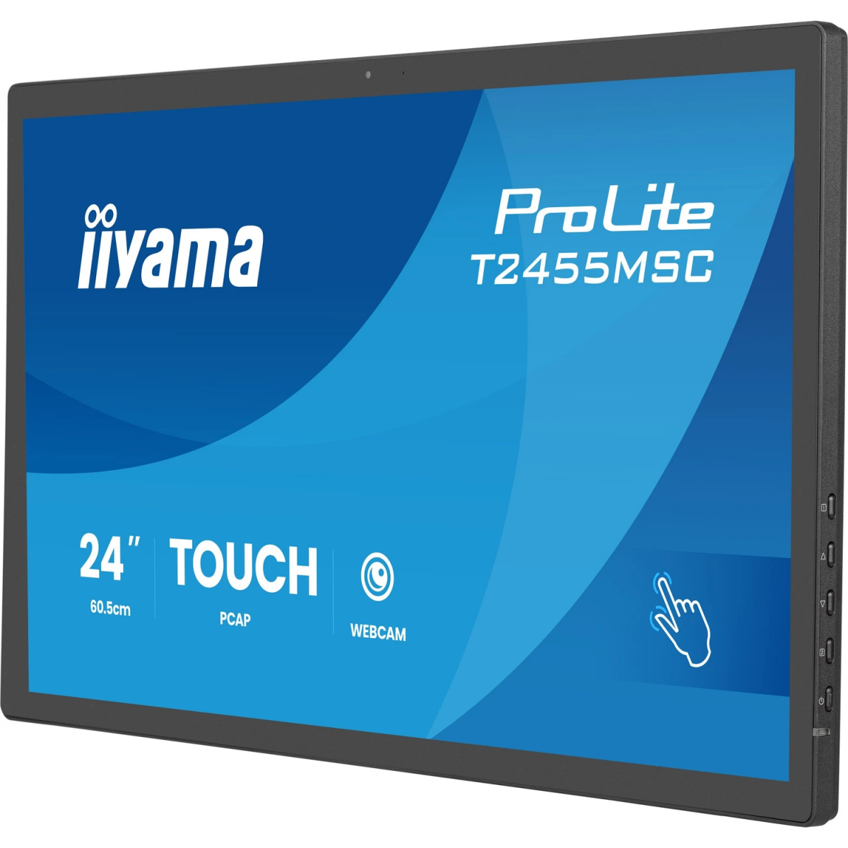 Monitors iiyama ProLite T2455MSC-B2, 23.8" Black - foto 7