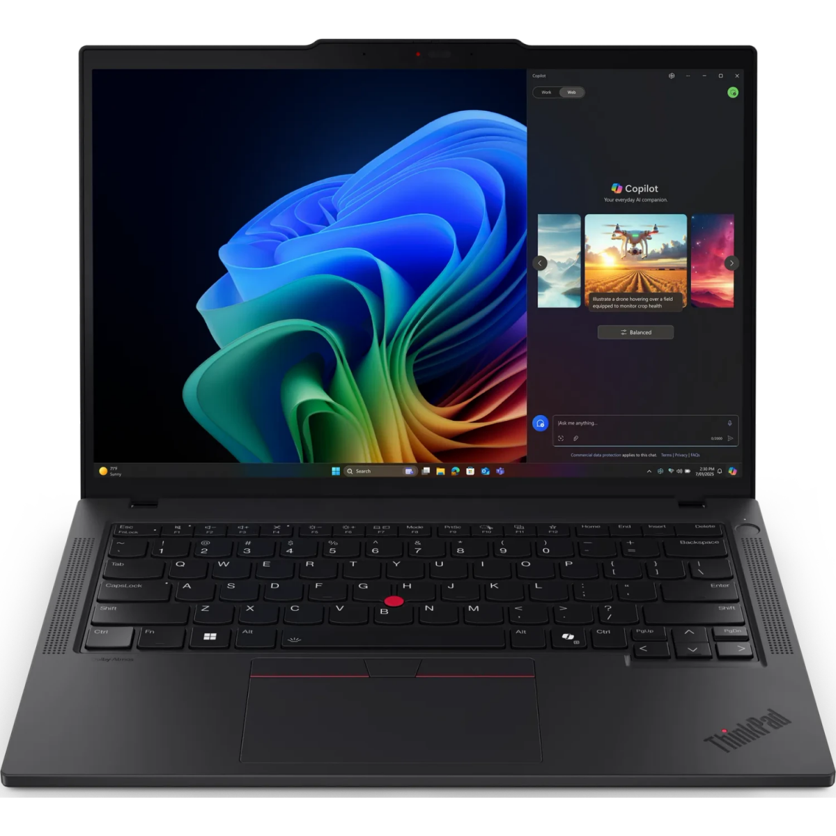 Portatīvais dators Lenovo ThinkPad T14 G6 14" Core Ultra 5 228V  32GB 1TB Arc Graphics 130V W11P Black (21QG009QGE)