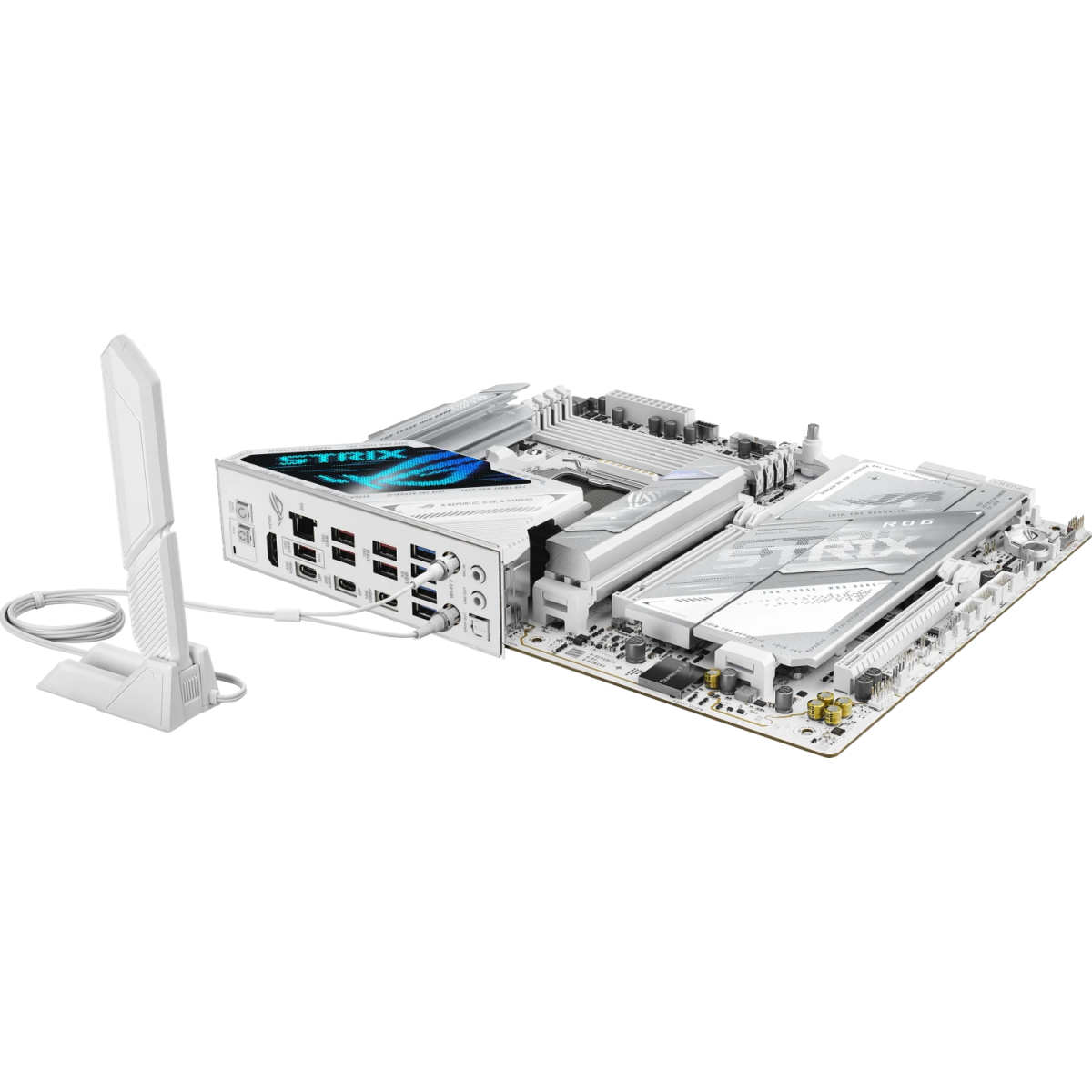 Pamatplate ASUS ROG Strix X870E-A Gaming WIFI7 Neo White (90MB1P30-M0EAY0) - foto 2