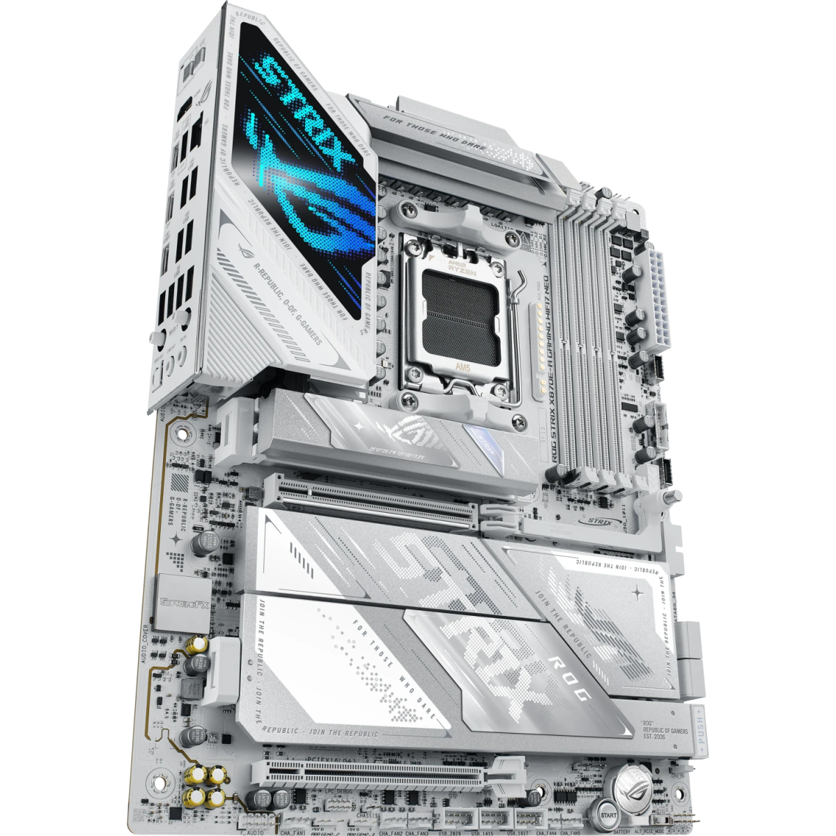 Pamatplate ASUS ROG Strix X870E-A Gaming WIFI7 Neo White (90MB1P30-M0EAY0) - foto 6