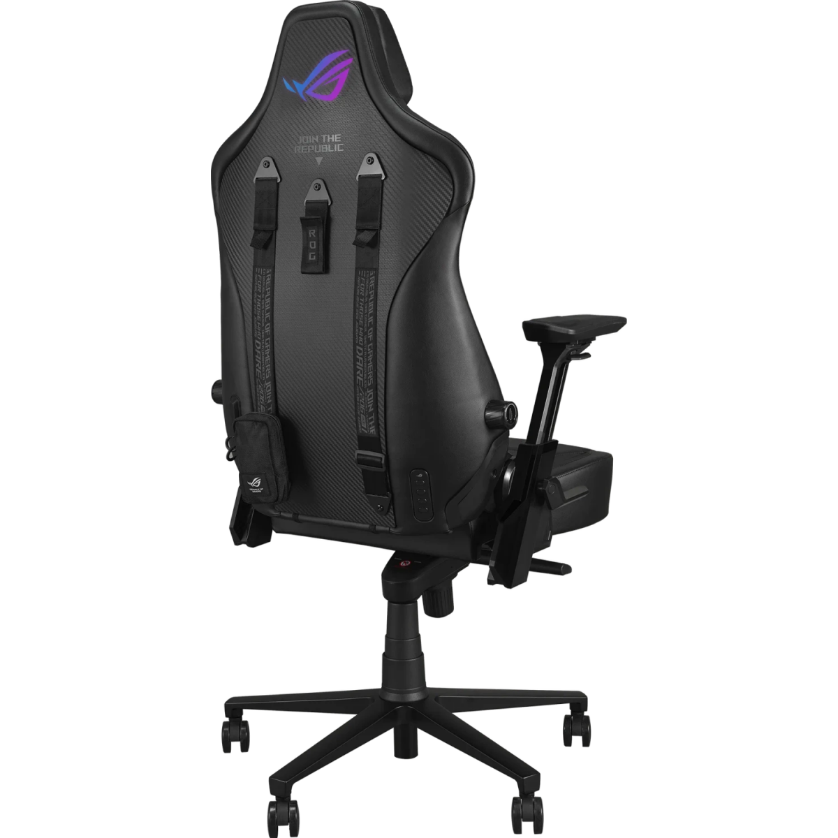 Datorkrēsls ASUS ROG Courser RGB Gaming black (90GC01S0-MSG010) - foto 5