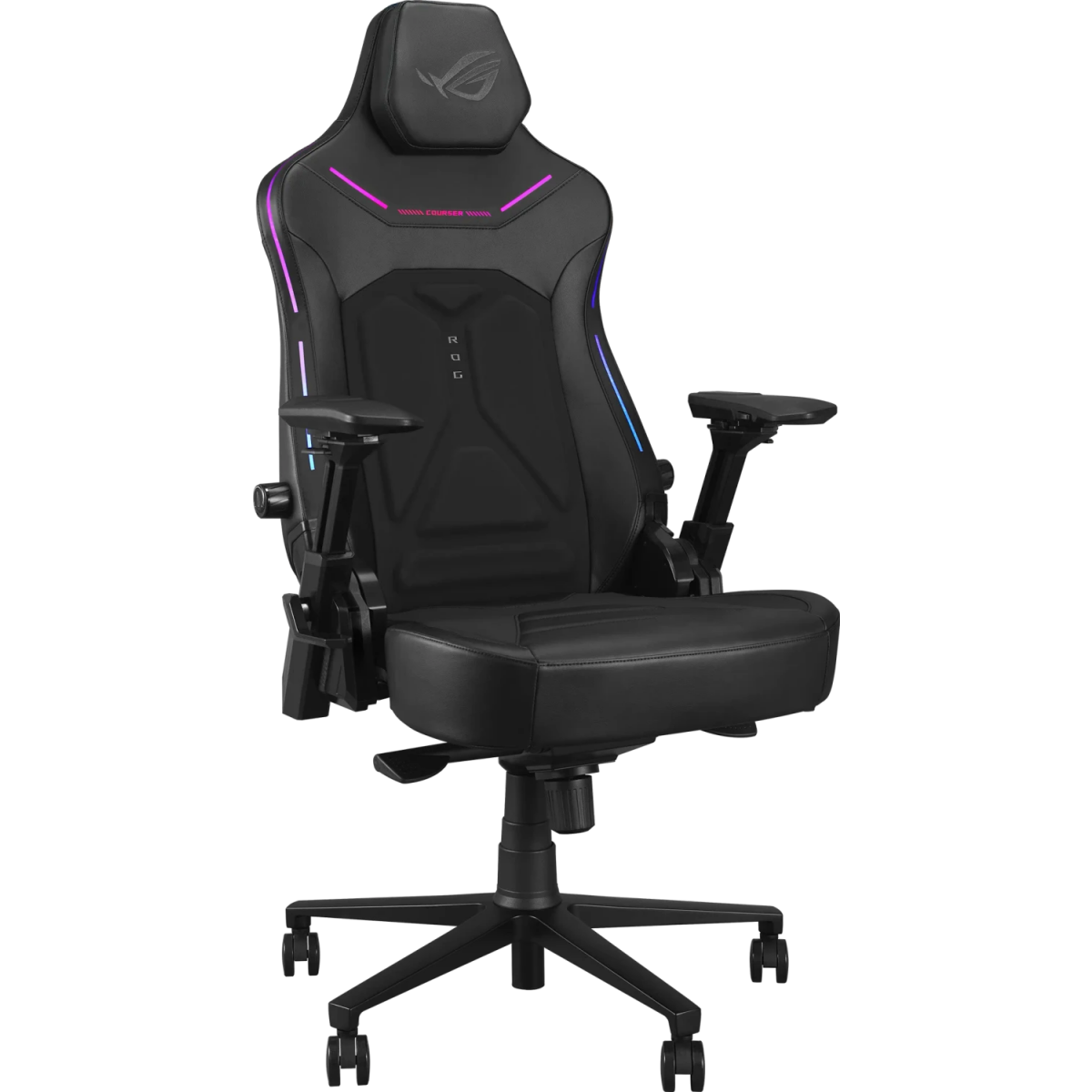 Datorkrēsls ASUS ROG Courser RGB Gaming black (90GC01S0-MSG010) - foto 7