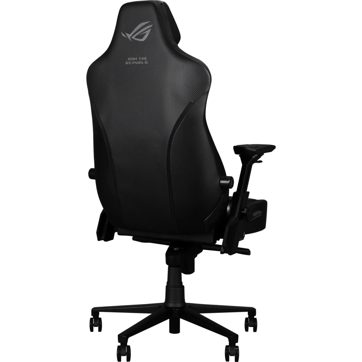 Datorkrēsls Asus ROG Courser Core Gaming Black (90GC01S0-MSG010) - foto 5