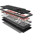 Tastatūra MSI FORGE GK-310 US Grey (OS1-8ZA8013-000)