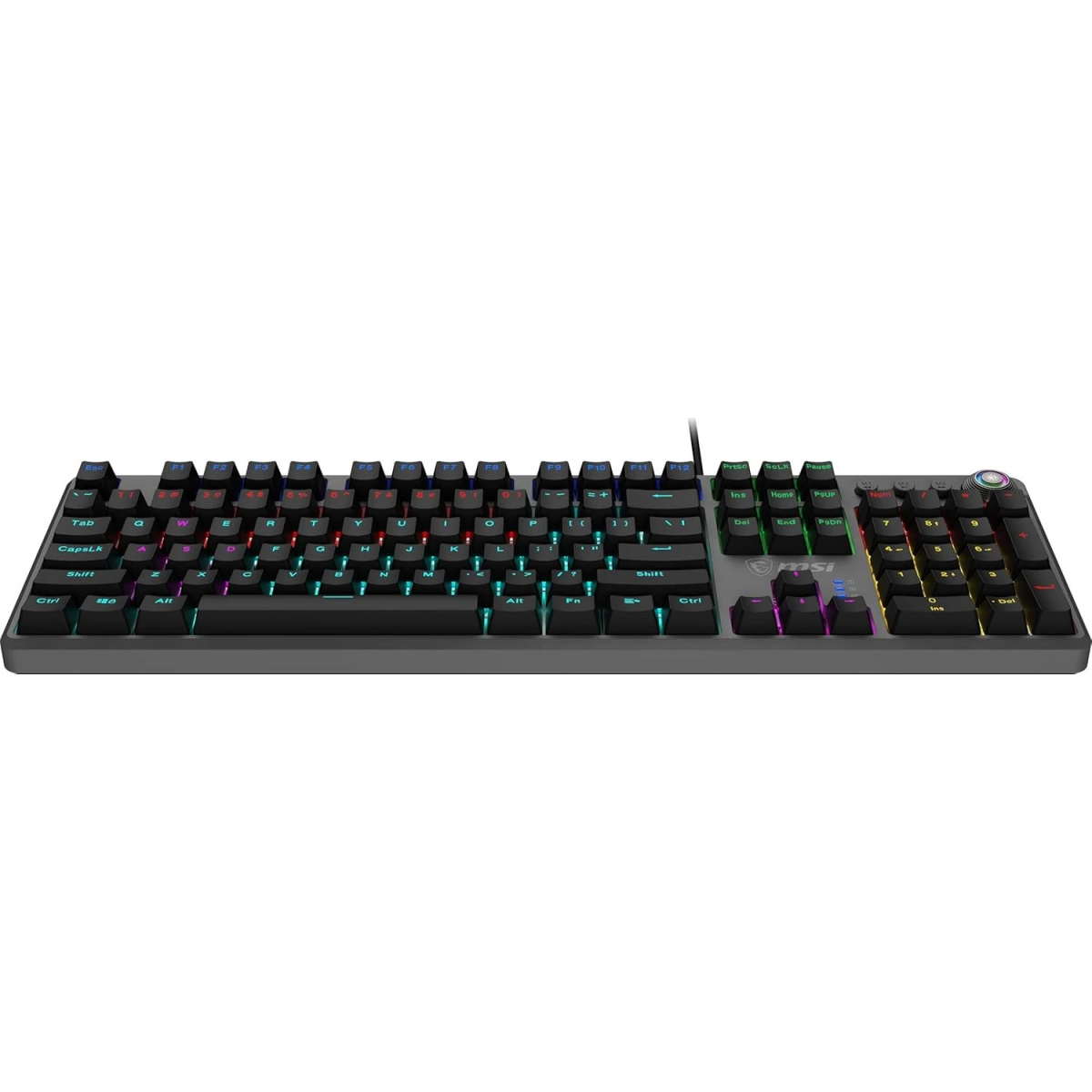 Tastatūra MSI FORGE GK-310 US Grey (OS1-8ZA8013-000) - foto 6