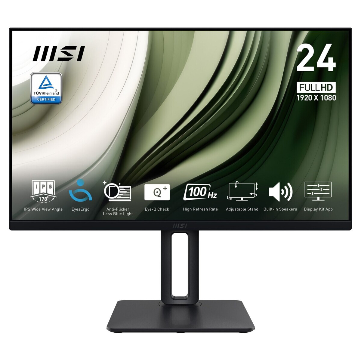Monitors MSI PRO MP245PG 24" Black (9S6-3PC19M-005)