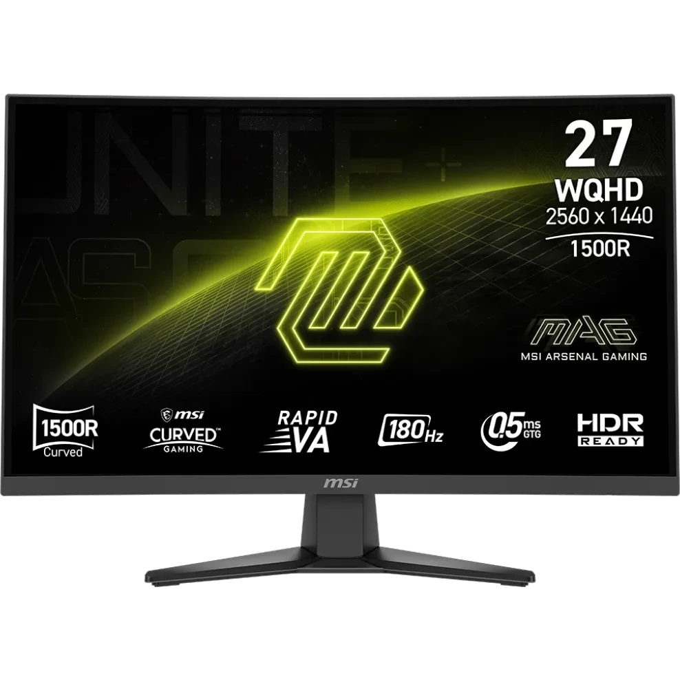 Monitors MSI MAG 275CQF E18 27" Black (9S6-3CE91H-010)