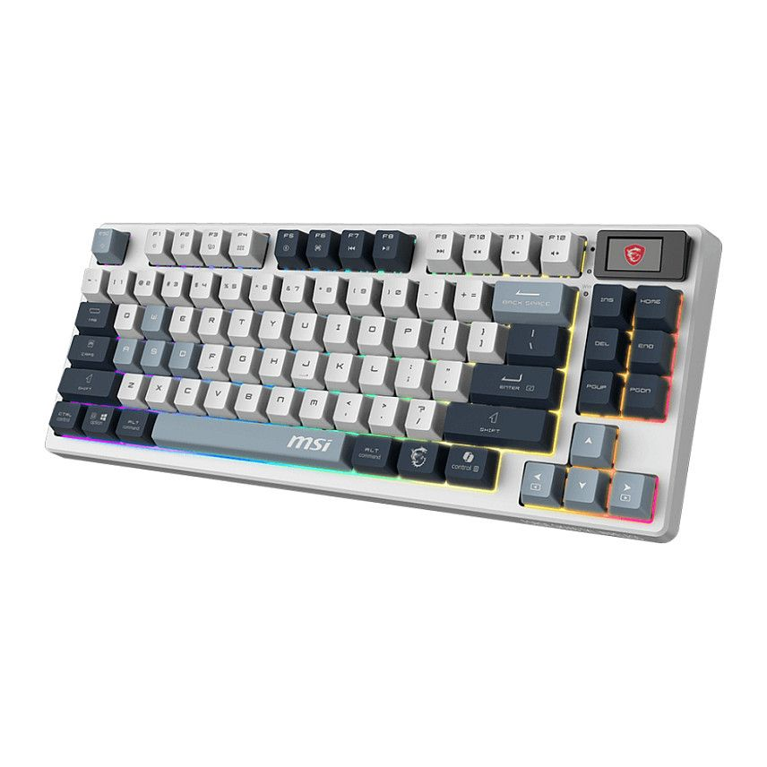 Tastatūra MSI FORGE GK600 UK White (S11-43DEP01-HH9) - foto 3