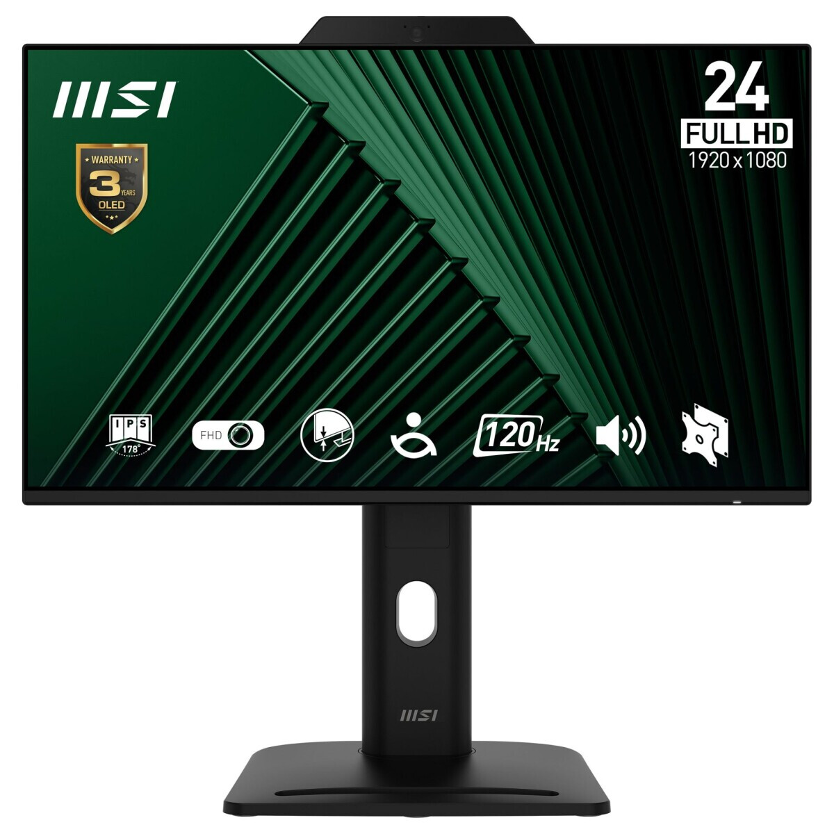 Monitors MSI PRO MP242PMGDE 24" Black (9S6-3PD89T-002)