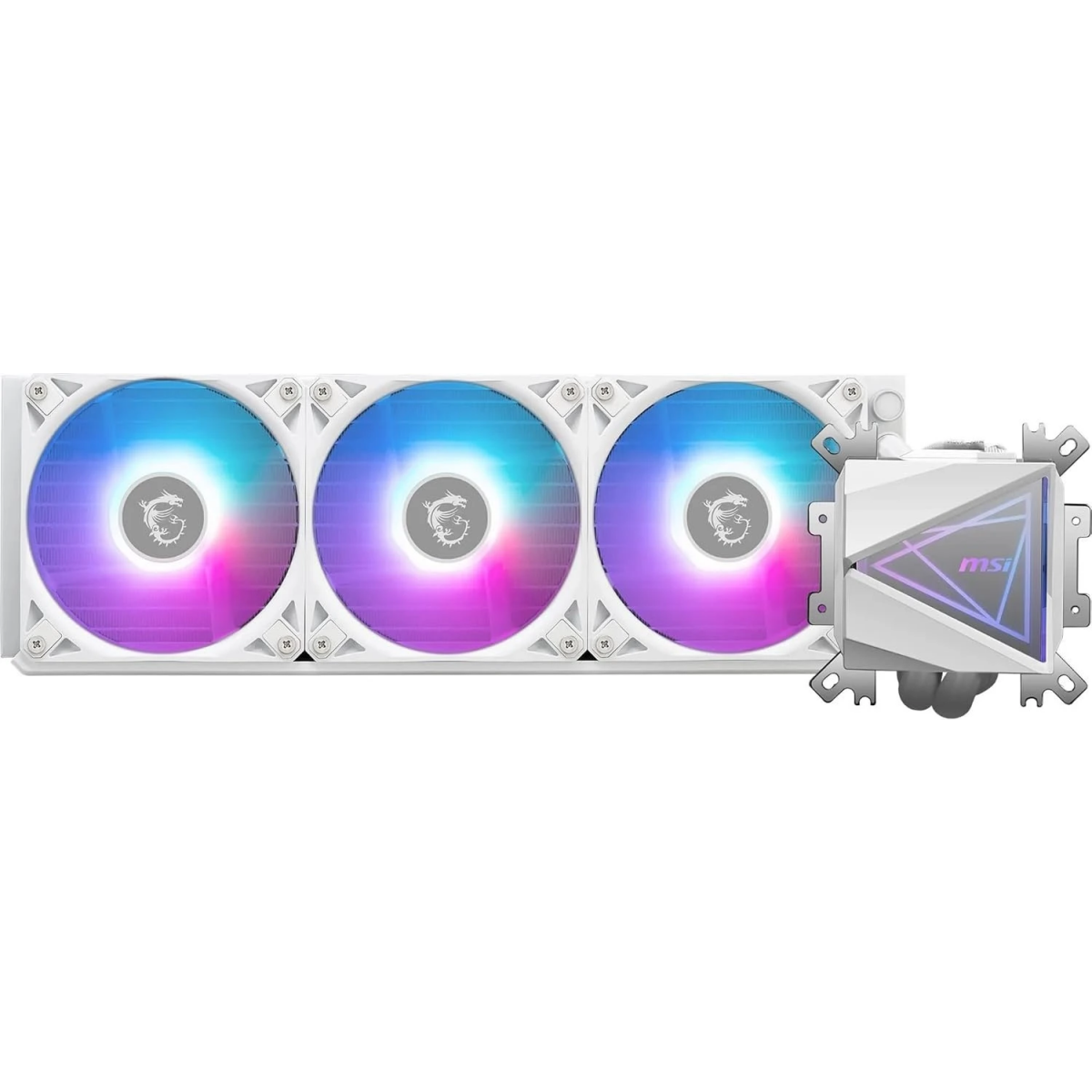 Procesoru dzesētājs MSI MAG CoreLiquid I360 WHITE (306-7ZW8A21-C24)