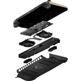 Spēļu konsole MSI Claw 8 AI+ A2VM-015 Core Ultra 7 258V 32GB 1TB Arc Graphics 140V W11H Black (001T52-015)