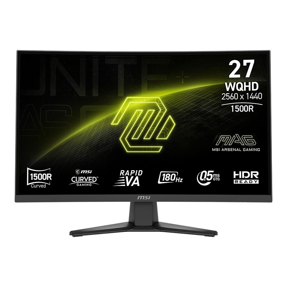 Monitors MSI MAG 275CQFDE E18 27" Black (9S6-3CE91H-002) - MAG 275CQF E18