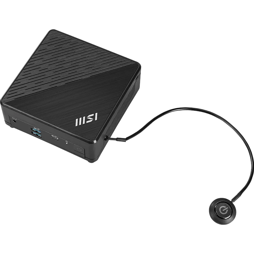 Nettop dators MSI Cubi N ADL S-217DE Intel N200 8GB 256GB UHD Graphics W11P Black - 00B0A921-217 - foto 2