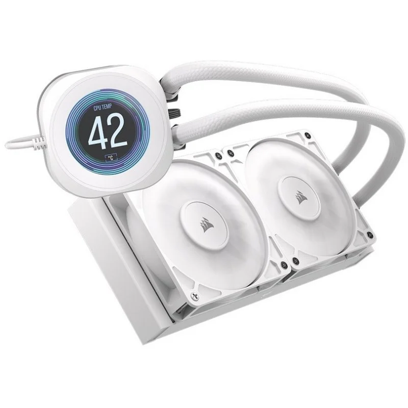 Ūdens dzesētājs Corsair Nautilus 240 RS LCD (CW-9061032-WW) - foto 2