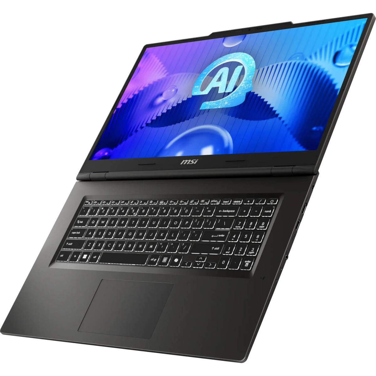 Portatīvais dators MSI Venture 17 AI A1MG-011 Ultra 5 125H 16GB 512GB Arc Graphics W11H Gray (0017U2-011) - foto 4