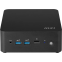 Nettop dators MSI Cubi NUC 1MG-007BDE Core 7 150U noRAM noSSD no HDD Iris Xe Graphics noOS Black (936-B0B111-007)