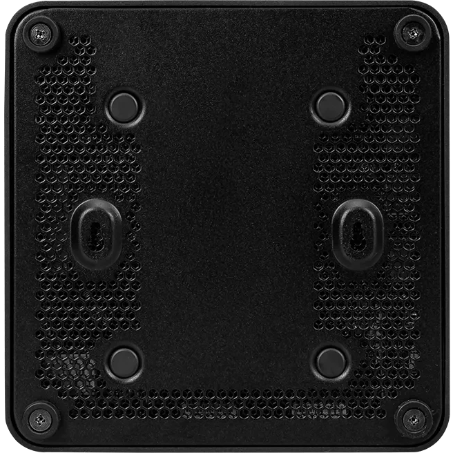 Nettop dators MSI Cubi NUC 1MG-007BDE Core 7 150U noRAM noSSD no HDD Iris Xe Graphics noOS Black (936-B0B111-007) - foto 2