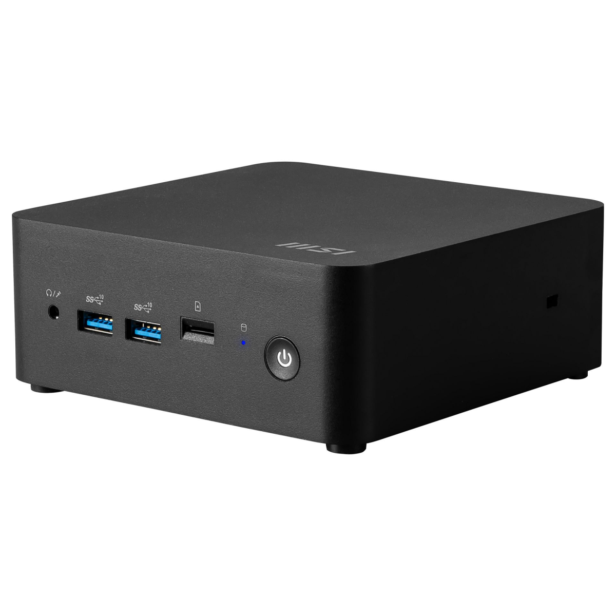 Nettop dators MSI Cubi NUC 1MG-007BDE Core 7 150U noRAM noSSD no HDD Iris Xe Graphics noOS Black (936-B0B111-007) - foto 5