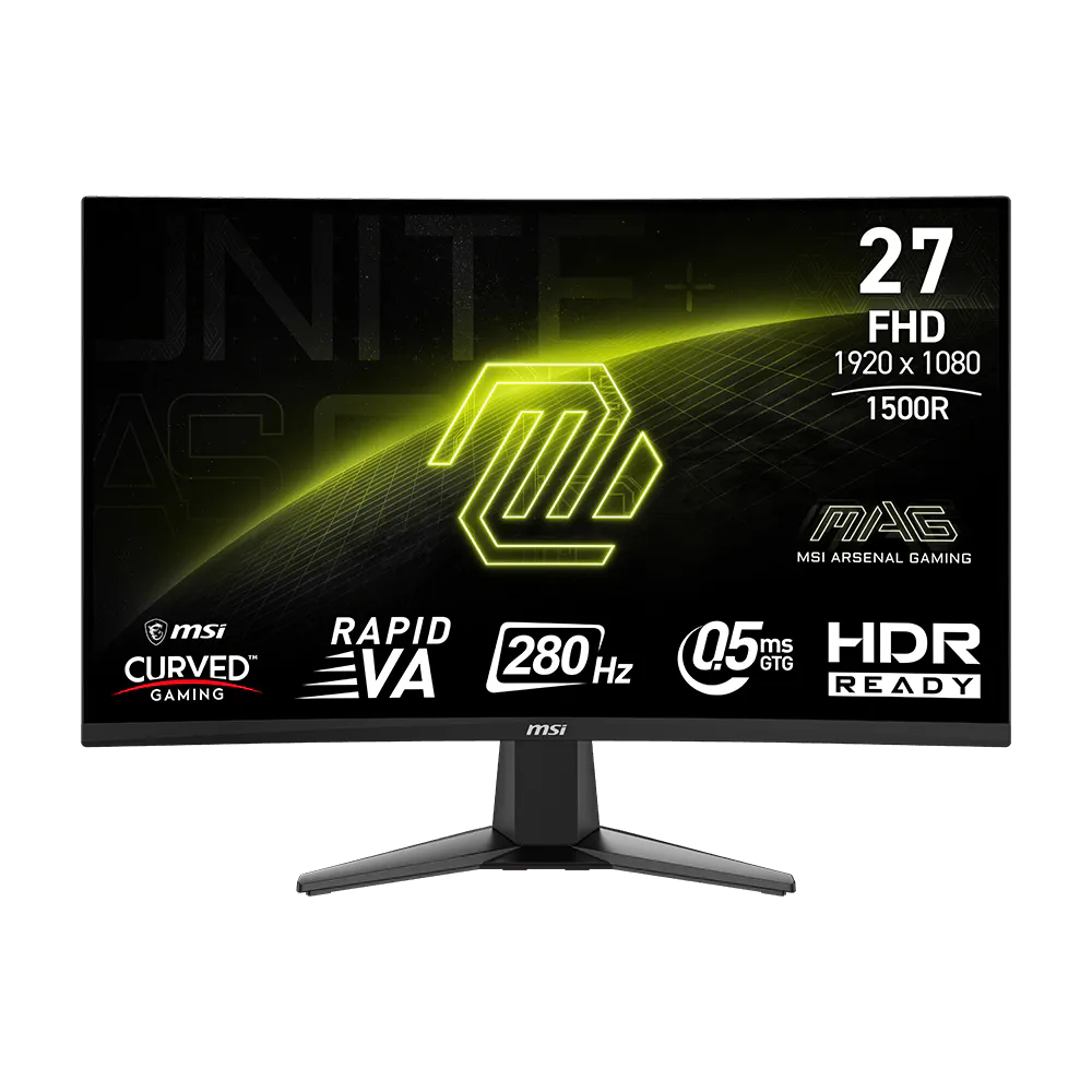 Monitors MSI MAG 276CXFDE, 27" Black (9S6-3CE01M-015)