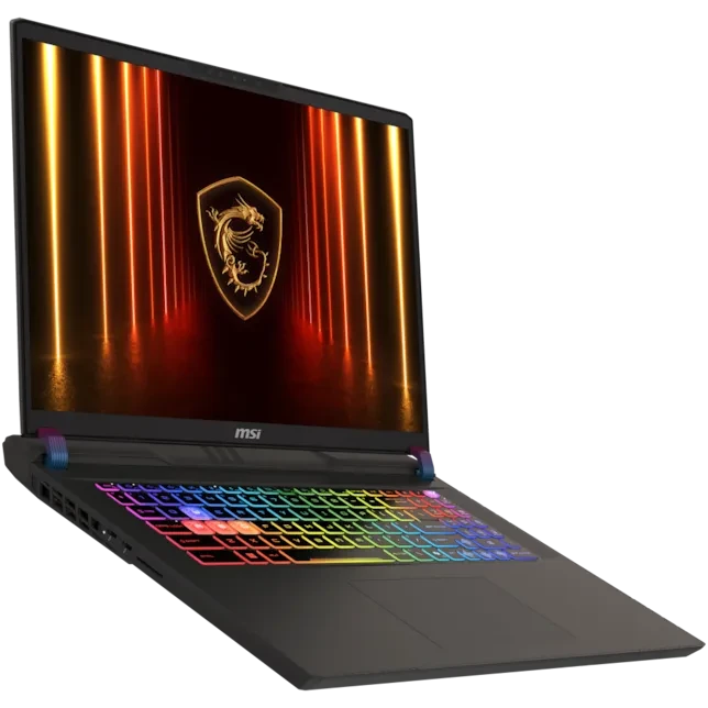 Portatīvais dators MSI Vector 17 HX AI A2XWHG-041 Core Ultra 9 275HX 32GB 2TB RTX 5070 Ti 12GB W11H Gray (0017S3-041) - foto 5