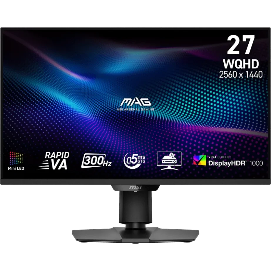 Monitors MSI MAG 274QPFDE X30MV 27" Black (9S6-3CF09H-003) - MAG 274QPF X30MV