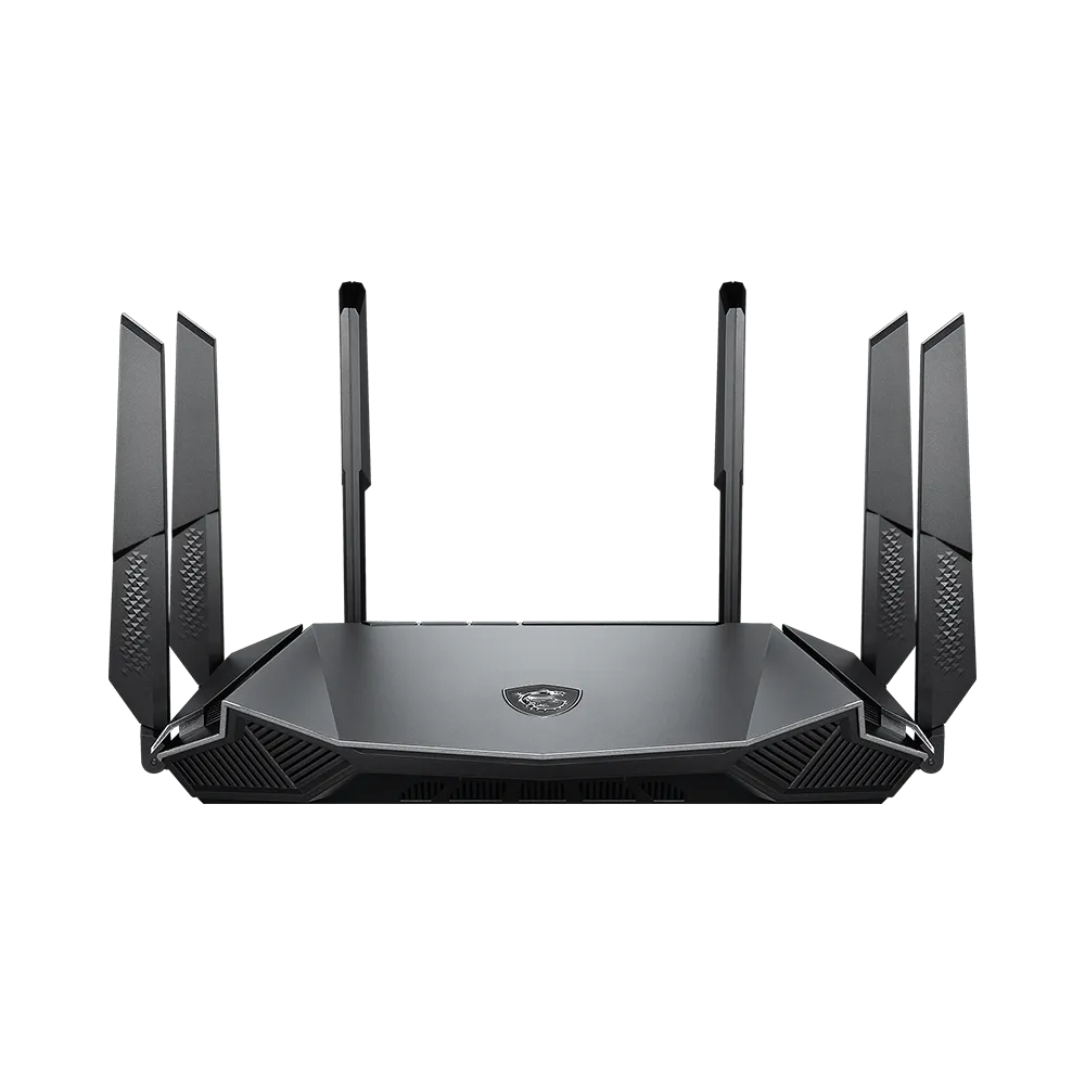 Rūteris (maršrutētājs) MSI RadiX AX6600 Black (GRAX66)