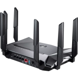 Rūteris (maršrutētājs) MSI RadiX AX6600 Black (GRAX66)