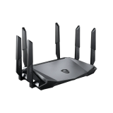 Rūteris (maršrutētājs) MSI RadiX AX6600 Black (GRAX66)