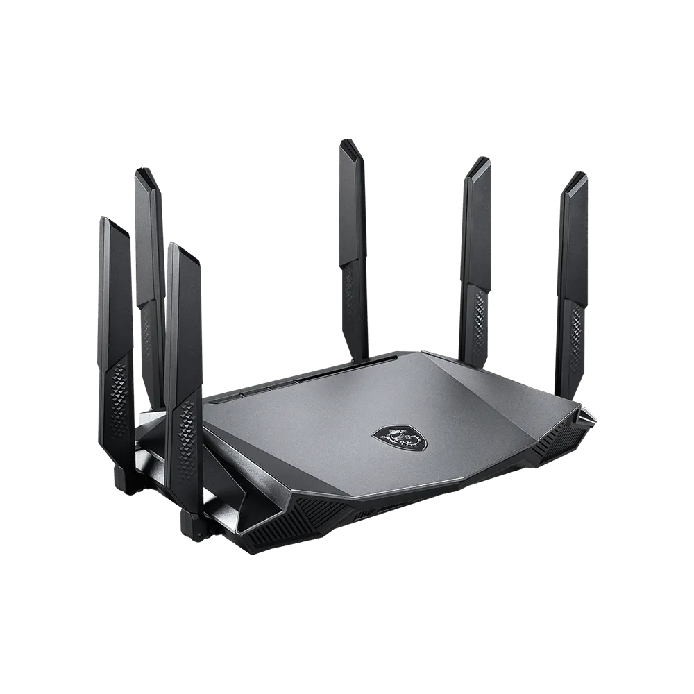 Rūteris (maršrutētājs) MSI RadiX AX6600 Black (GRAX66) - foto 3