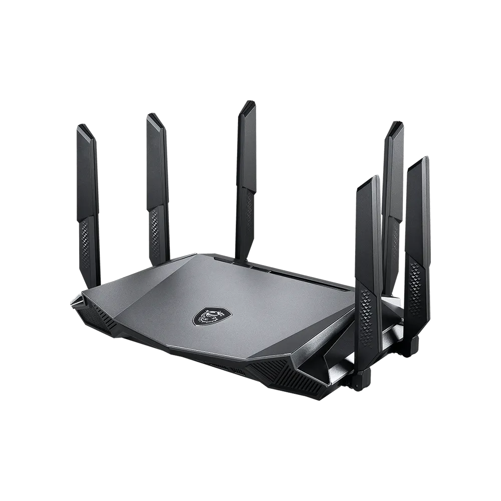 Rūteris (maršrutētājs) MSI RadiX AX6600 Black (GRAX66) - foto 4