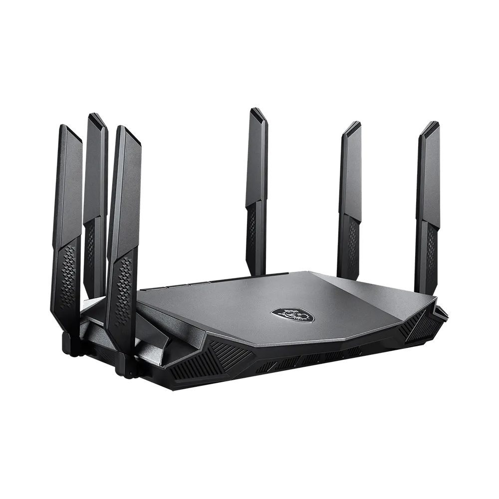 Rūteris (maršrutētājs) MSI RadiX AX6600 Black (GRAX66) - foto 5