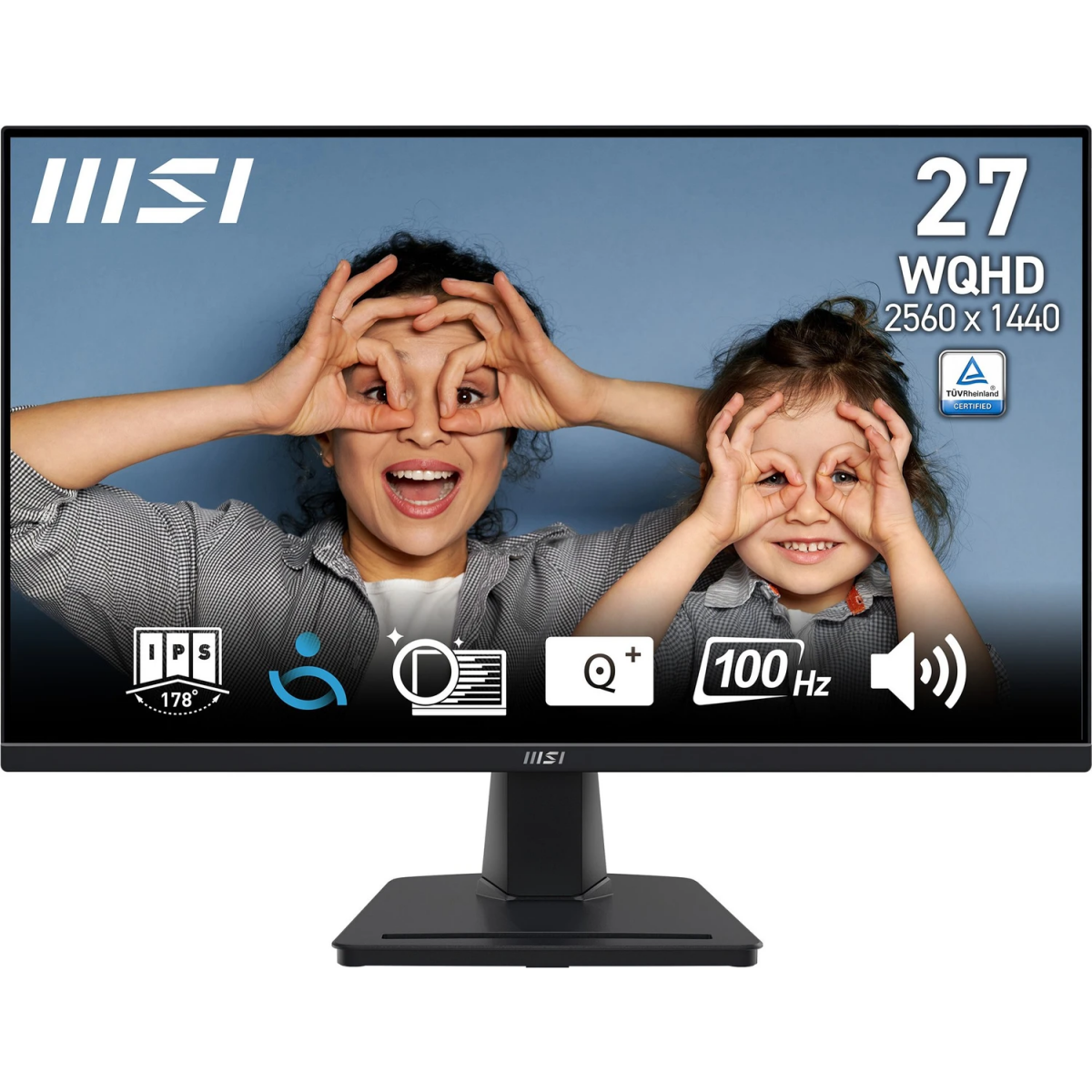 Monitors MSI PRO MP275QDE 27" Black (9S6-3PC3CM-027)