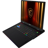 Portatīvais dators MSI Raider 18 HX AI A2XWJG-074 Core Ultra 9 285HX 64GB 4TB RTX 5090 24GB W11H Black (001824-074)