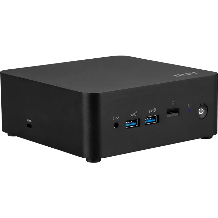 Nettop dators MSI Cubi NUC 1MG-008BDE Core 5 120U noRAM noSSD noHDD noOS Intel Graphics (936-B0B111-008) - foto 6