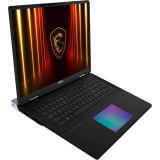 Portatīvais dators MSI Titan 18 HX AI A2XWJG-070 Ultra 9 285HX 96GB 6TB RTX 5090 24GB GDDR7 W11P Black (001824-070)