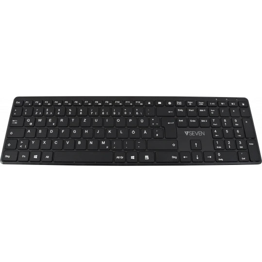 Tastatūra V7 KW550BT Black DE (KW550DEBT) - foto 3