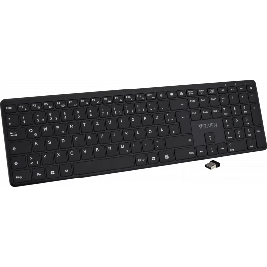 Tastatūra V7 KW550BT Black DE (KW550DEBT) - foto 4