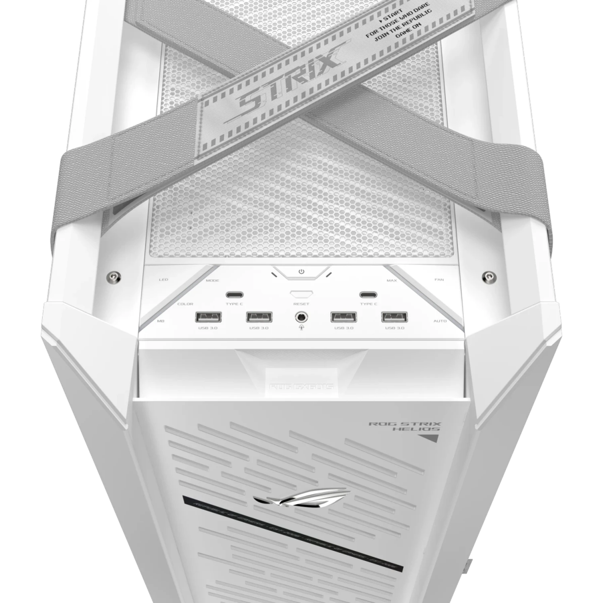 Datoru korpuss ASUS ROG Strix Helios II GX601S Midi Tower White (90DC00W3-B39000) - foto 9