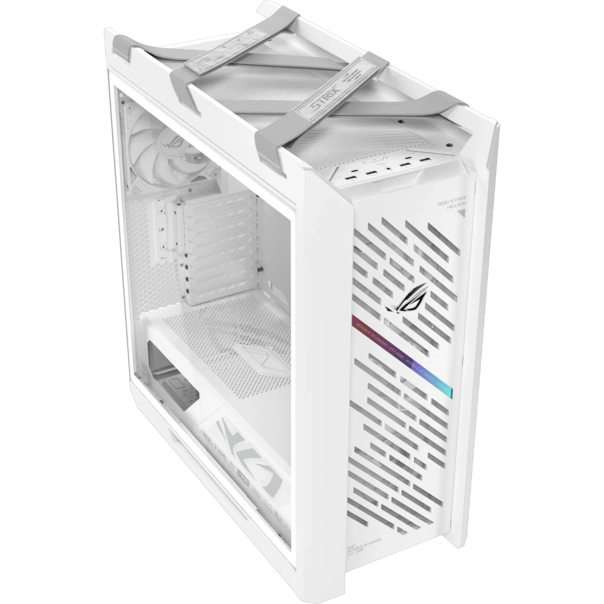 Datoru korpuss ASUS ROG Strix Helios II GX601S Midi Tower White (90DC00W3-B39000) - foto 15