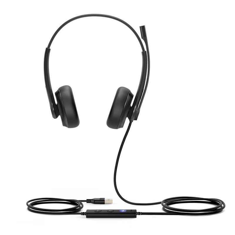 Austiņas Yealink Headset UH34 SE Lite Dual Teams Black (1308162) - foto 2