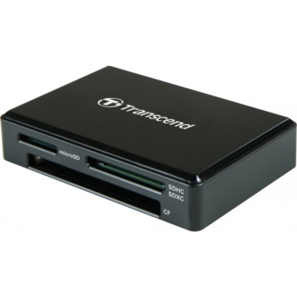 USB zibatmiņa Transcend Card Reader RDC8 Black (TS-RDC8K2)